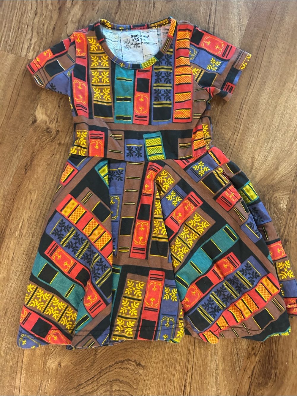 NWOT Svaha Bookprint Dress